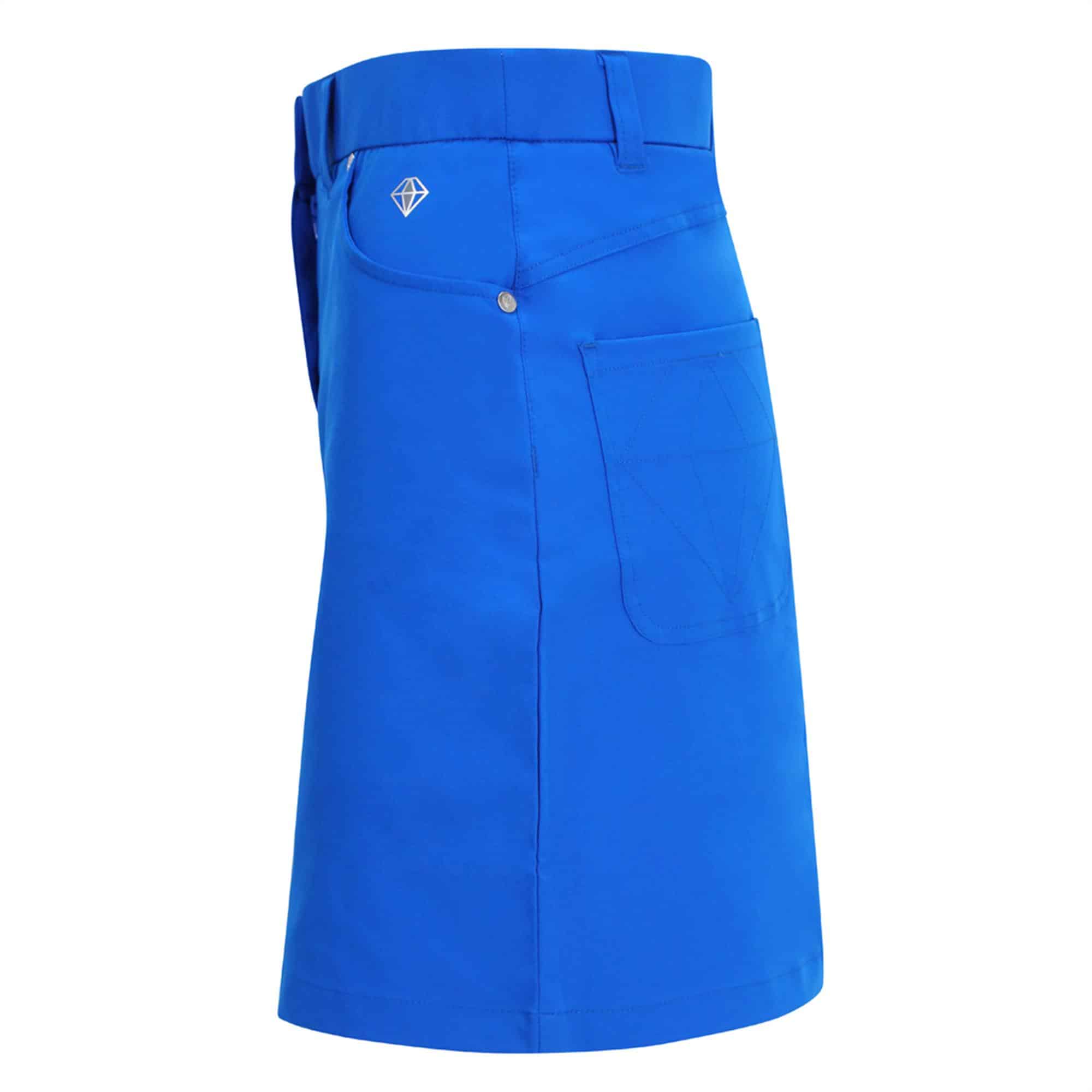 Pure Golf Calm Ladies Golf Skort Royal Blue 50CM